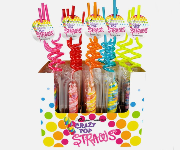 Crazy Pop Straws