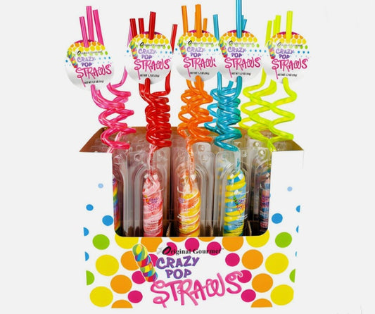 Crazy Pop Straws