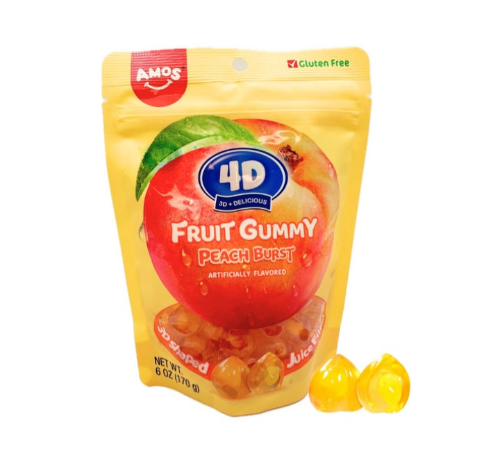 AMOS Fruit Gummies 4D